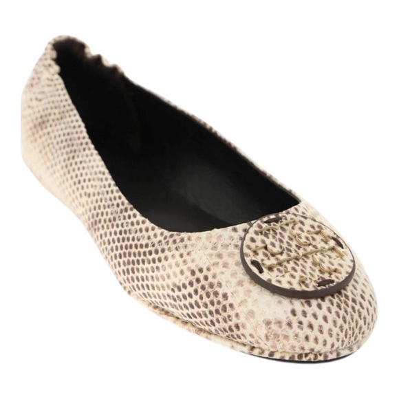 Tory Burch Shoes - Women's Snakeskin Ballet Flats